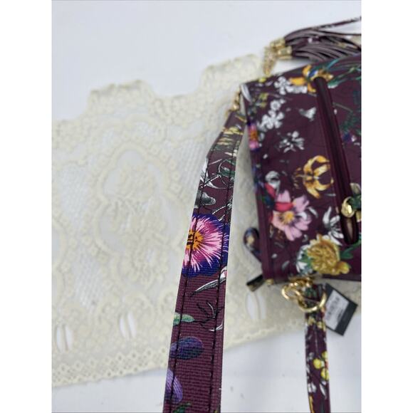 Andrew Marc New York Women’s Purple Floral Purse Handbag NWT - Picture 13 of 13